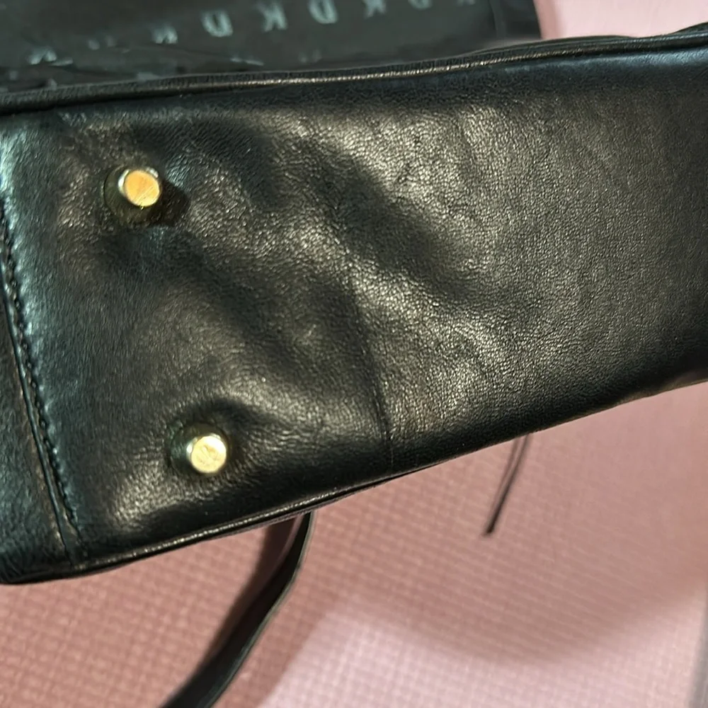 DKNY Slouchy Quilted Women's Crossbody Shoulder Soft Lamb Leather Snap Handbag